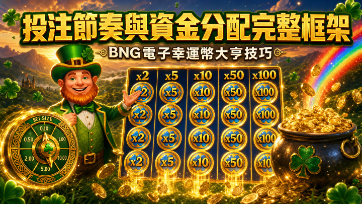 投注節奏與資金分配完整框架|BNG電子幸運幣大亨技巧