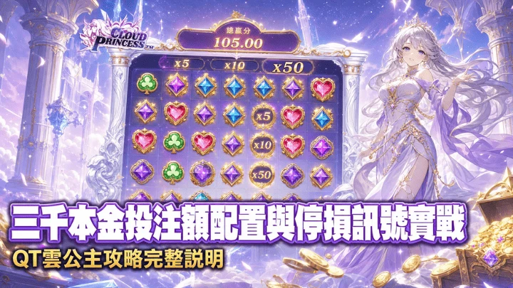 三千本金投注額配置與停損訊號實戰|QT雲公主攻略完整說明