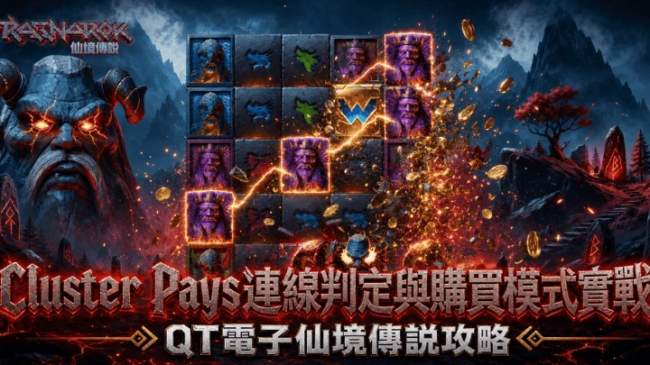 Cluster Pays連線判定與購買模式實戰|QT電子仙境傳說攻略